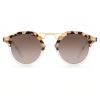 KREWE Kids | St. Louis Mirrored | Matte Oyster To Crystal Mirror Polarized 24K