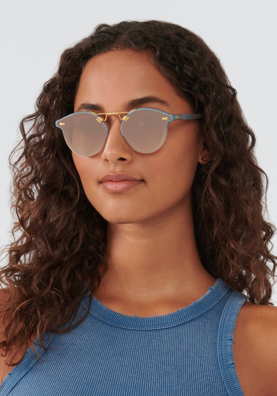 KREWE Women'S | Stl Nylon | Matte Opaline To Crystal 24K Mirrored