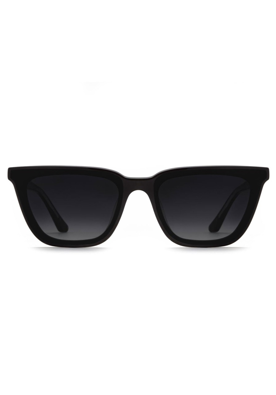 KREWE Women'S | Bowery Nylon | Black + Black And Crystal