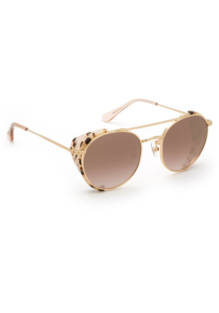 KREWE Women'S | Tchoup Blinker | 24K + Matte Oyster Mirrored