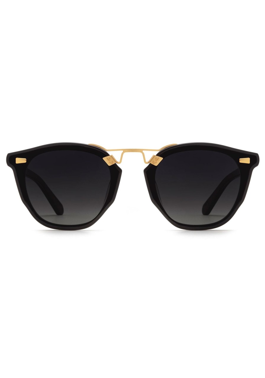 KREWE Kids | Beau Nylon | Black + Shadow 24K Polarized