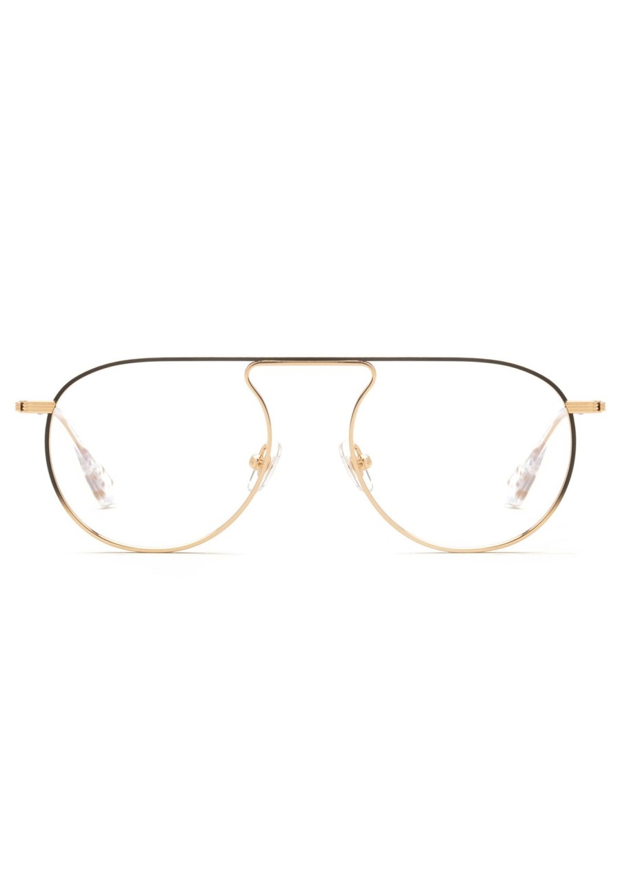 KREWE Men'S | Rampart Optical | 18K + Matte Black Fade + Crystal